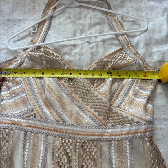 BCBG MAX AZRIA asymmetrical halter dress - Picture 7 of 7